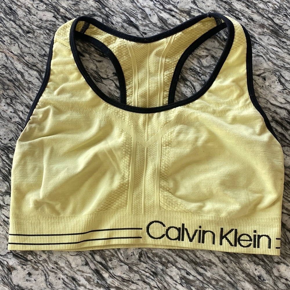 Worn once Calvin Klein Sports Bra